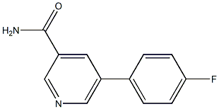 5-(4-fluorophenyl)pyridine-3-carboxamide