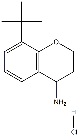 8-tert-butylchroman-4-amine hydrochloride Struktur