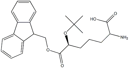 (S)-Fmoc-2-amino-6-tert-butoxy-hexanoic acid Structure