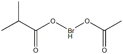 Acetoxy-broMo isobutyrate Struktur