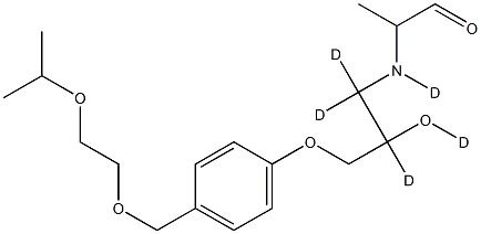 Keto Bisoprolol-d5 Structure