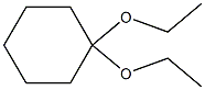 Cyclohexanone diethyl ketal Struktur