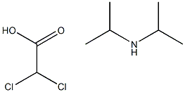 二氯乙酸二异丙胺,,结构式