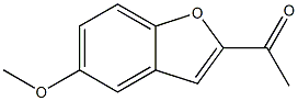 2-Acetyl-5-Methoxybenzo[b]furan, 97+% Structure