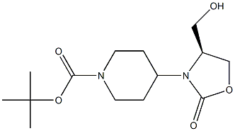 tert-butyl 4-((S)-4-(hydroxyMethyl)-2-oxooxazolidin-3-yl)piperidine-1-carboxylate