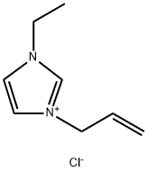 1-Allyl-3-ethylimidazolium chloride Structure
