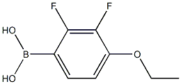 4-ethoxy-2,3-difluorobenzeneboronic acid Structure