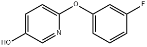 6-(3-fluorophenoxy)pyridin-3-ol Structure