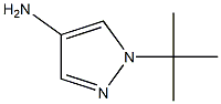 1-tert-Butyl-1H-pyrazol-4-ylamine Struktur