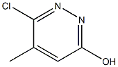 3-hydroxy-5-methyl-6-chloro-pyridazine,,结构式
