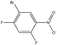 5-溴-2,4-二氟硝基苯 结构式