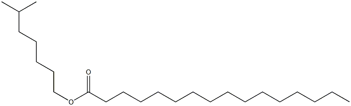 Isooctanol palmitate Structure