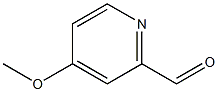 4-甲氧基吡啶-2-甲醛, , 结构式