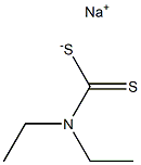 二乙基二硫代氨基甲酸钠溶液, , 结构式