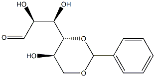 4,6-O-Benzylidene-D-mannose Struktur