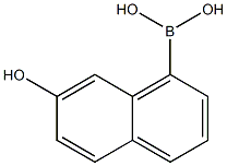 (7-hydroxynaphthalen-1-yl)boronicacid Structure