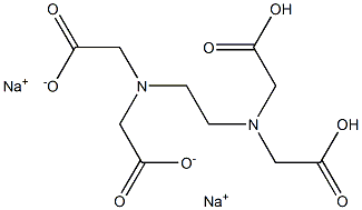 依地酸二钠(供注射用)(药用辅料) 结构式