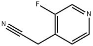 2-(3-FLUOROPYRIDIN-4-YL)ACETONITRILE Structure