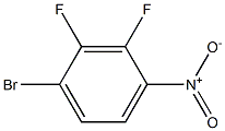 1-BROMO-2,3-DIFLUORO-4-NITROBENZENE Structure