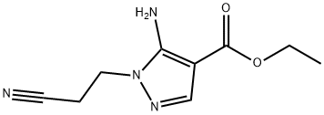 ethyl 5-amino-1-(2-cyanoethyl)-1H-pyrazole-4-carboxylate,1007513-67-8,结构式
