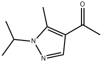 1-[5-甲基-1-(丙烷-2-基)-1H-吡唑-4-基]乙烷-1-酮, 1007518-34-4, 结构式