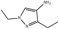 1,3-diethyl-1H-pyrazol-4-amine, 1007541-19-6, 结构式