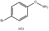 O-(4-bromophenyl)hydroxylamine hydrochloride Structure