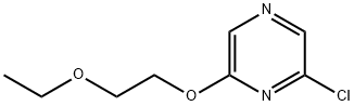2-chloro-6-(2-ethoxyethoxy)pyrazine Structure