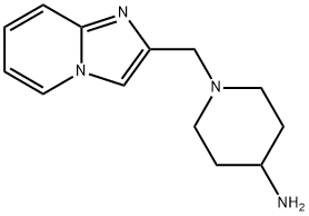 1-{imidazo[1,2-a]pyridin-2-ylmethyl}piperidin-4-amine Structure