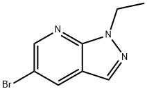 5-bromo-1-ethyl-1H-pyrazolo[3,4-b]pyridine Structure