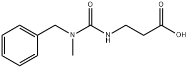 3-{[benzyl(methyl)carbamoyl]amino}propanoic acid,1018300-35-0,结构式