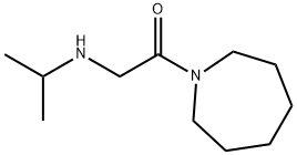 1-(吖庚环-1-基)-2-[(丙烷-2-基)氨基]乙烷-1-酮,1019121-12-0,结构式