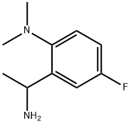 2-(1-aminoethyl)-4-fluoro-N,N-dimethylaniline Structure