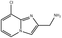 {8-chloroimidazo[1,2-a]pyridin-2-yl}methanamine Structure