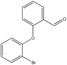 2-(2-bromophenoxy)benzaldehyde 化学構造式