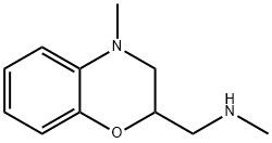 (3,4-二氢-2H-1,4-苯并噁嗪-2-基)甲基]二甲基胺 结构式