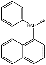 Silane, methyl-1-naphthalenylphenyl-, (S)- Structure