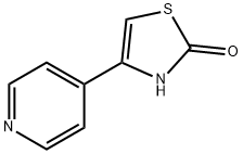 4-(pyridin-4-yl)-2,3-dihydro-1,3-thiazol-2-one Struktur