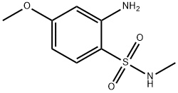 2-amino-4-methoxy-N-methylbenzene-1-sulfonamide Structure