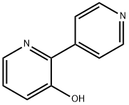 3-Hydroxy-2,4'-bipyridine 结构式