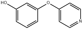 3-(吡啶-4-氧基)苯酚, 103856-58-2, 结构式