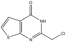 2-(氯甲基)噻吩[2,3-D]嘧啶-4(3H)-酮 结构式