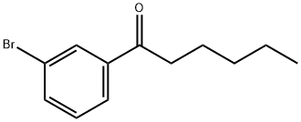 1-(3-bromophenyl)hexan-1-one,1041467-43-9,结构式