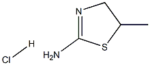 5-methyl-4,5-dihydro-1,3-thiazol-2-amine hydrochloride 结构式