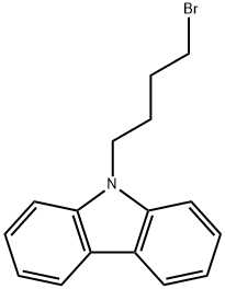 9-(4-溴丁基)-9H-咔唑, 10420-20-9, 结构式