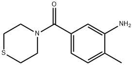 1042776-32-8 2-甲基-5-(硫代吗啉-4-羰)苯胺