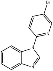 1-(5-bromopyridin-2-yl)-1H-benzimidazole Structure