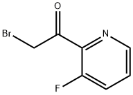 2-溴乙酰基-3-氟吡啶 结构式