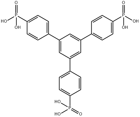 1,3,5-tris(4-Phosphonophenyl)benzene Structure