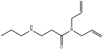 N,N-Diallyl-3-(propylamino)propanamide,1046789-73-4,结构式